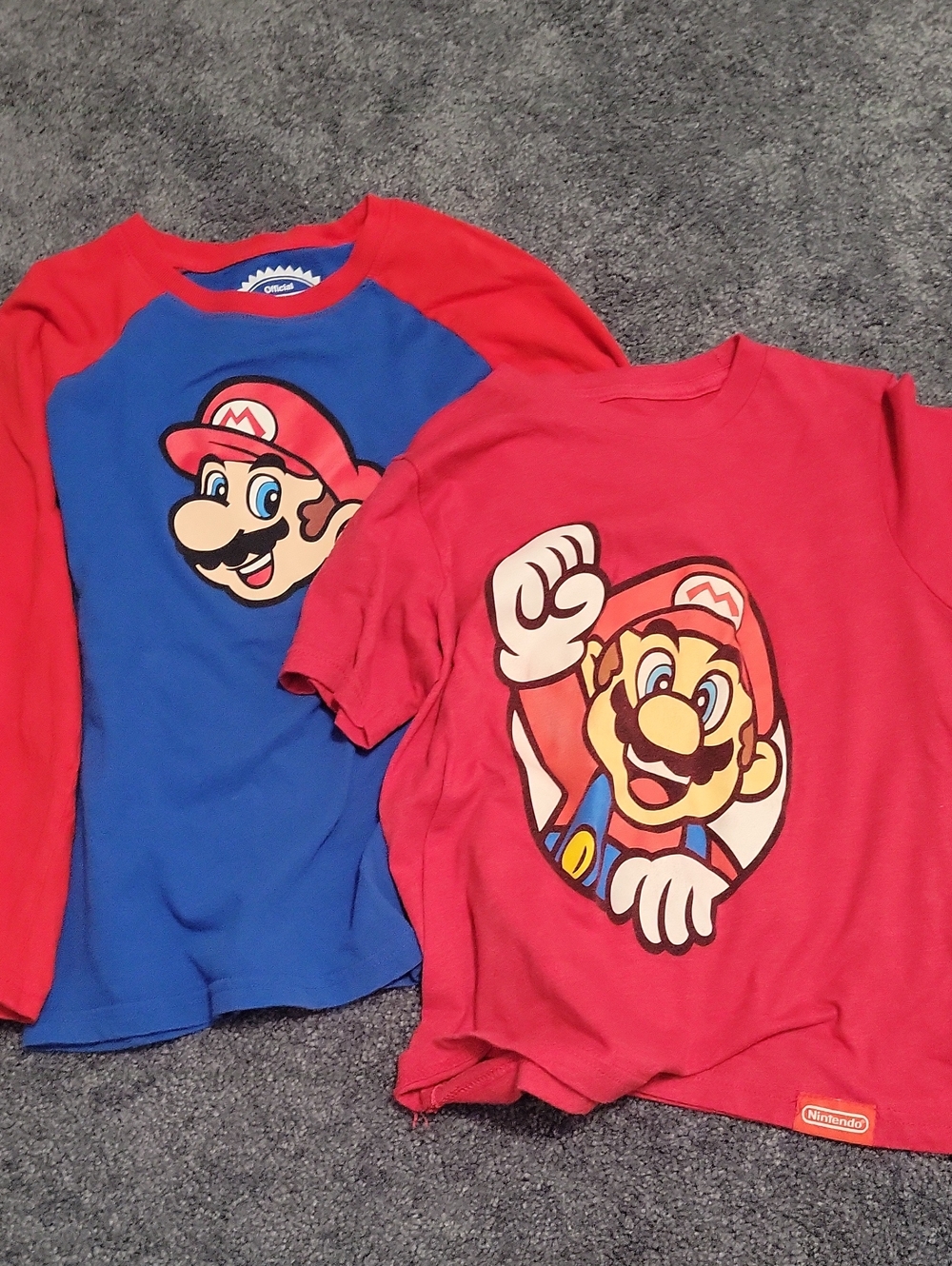 Nintendo Kids' Super Mario Red Graphic T-Shirt